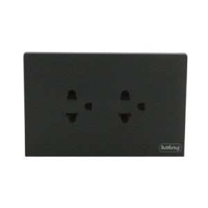 TOMACORRIENTE DOBLE EUROPEO