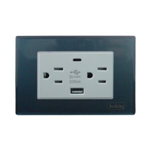 TOMACORRIENTE DOBLE USB (A+C)