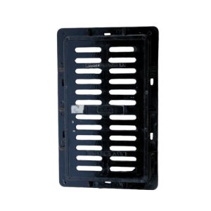 REJILLA DE PISO CON MARCO EN FIBRA (TRANSITO MEDIO)