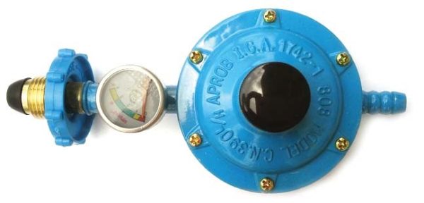 Regulador manual con medidor