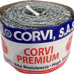 Alambre de pua corvi premium