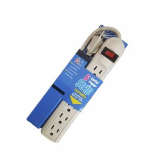 Regleta eléctrica 6 en 1