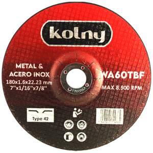 Disco de corte Kolny (para metal)