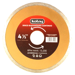 Disco diamantado continuo Kolny