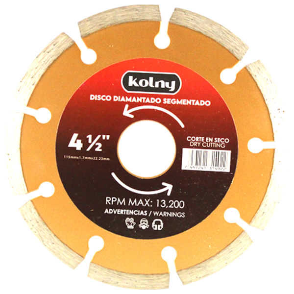 Disco de corte Kolny (para metal) - Imagen 4