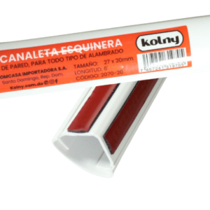 CANALETA  ESQUINERA DE PARED