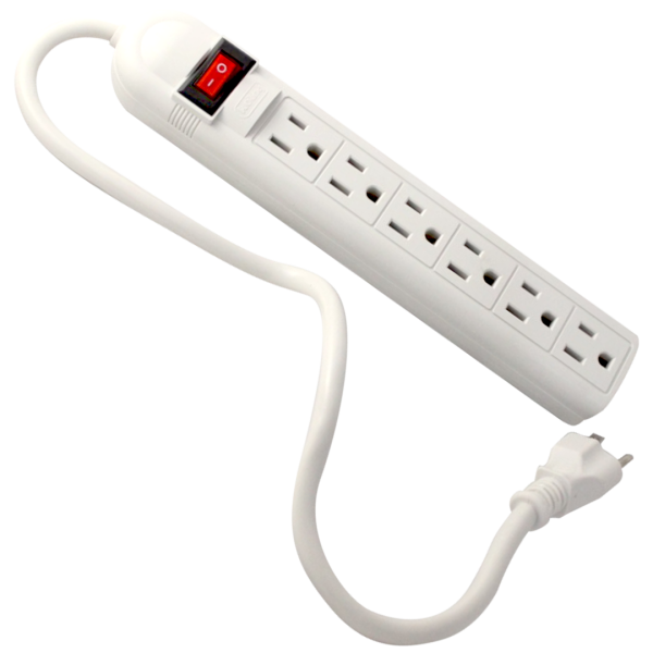 Regleta eléctrica de 6 tomas kolny - Imagen 2