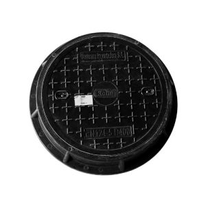 TAPA REDONDA PARA REGISTRO EN FIBRA DIA (ALTO TRÁNSITO)