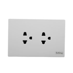 TOMACORRIENTE DOBLE EUROPEO